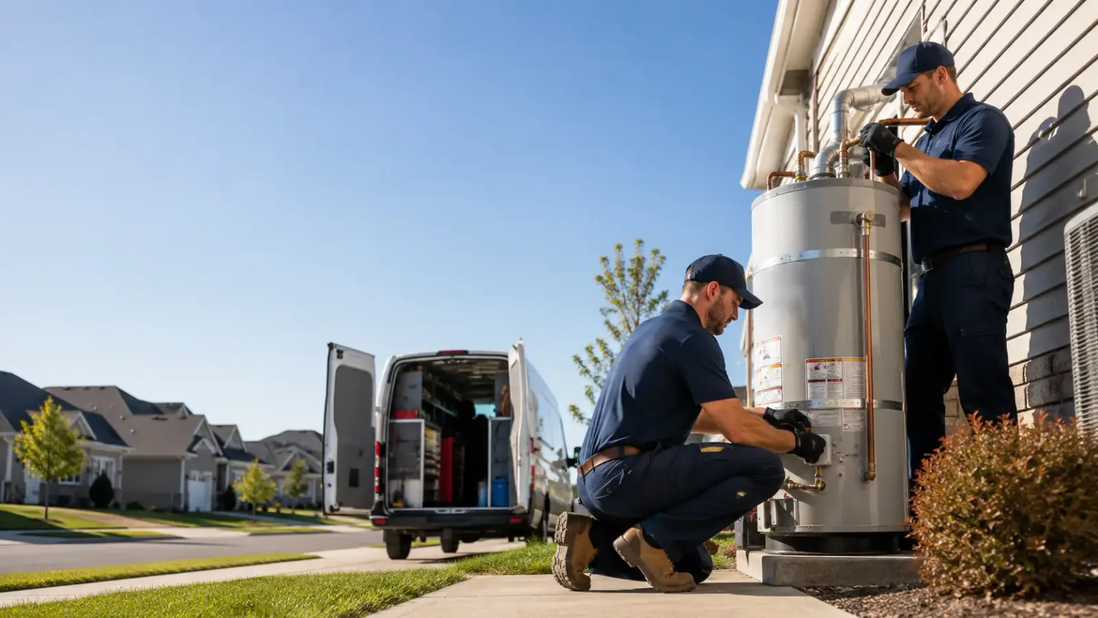 Water Heater Installation in Fredonia, WI